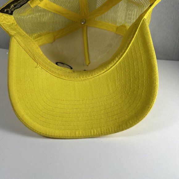 Pikachu Snapback Trucker Hat 2018 Pokemon 3D Yellow ball cap - Picture 2 of 6